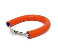 NANGAEBPPW Protezione Universale In Silicone Per Tubo Di Scarico Per Moto Per Motocross Anti-calore Per Marmitta Anti-calore(Arancia)