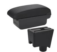 NANGAEBPPW Scatola Portabracciolo Centrale Scatola Di Archiviazione Per N&issan Per Almera G15 Portabracciolo Auto Accessori Auto(B2 linea nera 3USB)