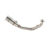 NANGAEBPPW Slip On Per SYM Per HUSKY ADV 300 2023 2024 Tubo Di Scarico Centrale 51 Mm Silenziatore Di Scarico Modificato In Acciaio Inox