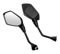 NANGAEBPPW Specchietto Retrovisore Per Motocicletta Universale Da 10mm Per Scooter Elettrico 2 Pezzi