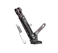 NANGAEBPPW Supporto Laterale Universale Per Cavalletto Da Parcheggio Per Moto Supporto Laterale Per Stampelle Supporto Per Scooter, Bici, Ecc.(GRIGIO)