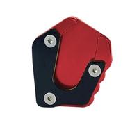 NANGAEBPPW Supporto Universale Per Cavalletto Laterale Per Ecc La Maggior Parte Delle Moto Dirt Pit Bike Scooter(ROSSO)