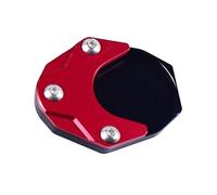 NANGAEBPPW Supporto Universale Per Cavalletto Laterale Per Ecc La Maggior Parte Delle Moto Dirt Pit Bike Scooter(ROSSO)