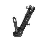 NANGAEBPPW Supporto Universale Regolabile Per Cavalletto Laterale Per Moto Supporto Per Parcheggio Piede Per Scooter Da Cross Bici Elettriche Ecc.(NERO)