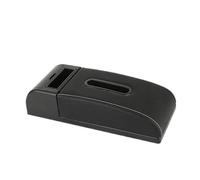 NANGAEBPPW Tappetino Universale Per Bracciolo Auto Cuscino Di Rialzo Contenitore Per Fazzoletti Cuscino Di Protezione Per Bracciolo(C3 Nero bianco SENZA USB)