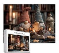 Nani che leggono il libro di fiabe, 1000 pezzi, puzzle per adulti, atmosfera natalizia, puzzle artistici colorati fai da te per la decorazione della casa, regali per la famiglia, puzzle perfetto per