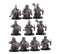 Nani Infernali Guerrieri Con Scudi