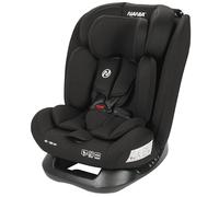 Nania Seggiolino auto per bambini Prato - I-Size 40-150 cm - evolutivo nascita fino a 12 anni circa - Fissaggio cintura di sicurezza- Regolazione poggiatesta e inclinazione, inserto lombare e