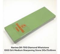 Naniwa DR-7510 Diamond Whetstone 1000 Grana Pietra per affilare media 210x75x...