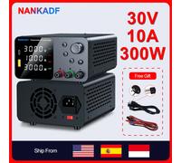 NANKADF Alimentatore da banco da laboratorio 30V 10A Alimentatore switching 30V 5A Sorgente regolabile 60V 5A Stabilizzatore di tensione 120V 3A