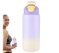 Nankoyal Borraccia Termica Con Cannuccia,Borraccia Con Cannuccia Da 650 Ml Per Acqua Calda - per Escursionismo Impermeabile,per Bambini Scuola Ragazzi Uomini Palestra Caffè Donne Sport