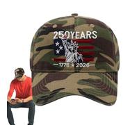 Nankoyal Cappelli da Baseball per Uomini | 250 Anni Copricapo Traspirante con Protezione dal Sole | Cappello da Baseball Vintage Ricamato - per Golf E Corsa E Spiaggia E Caccia E E Sci E Ciclismo E