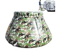 Nankoyal Serbatoio a 'Acqua, di stoccaggio 'Acqua - Serbatoio d'Acqua da 100 Litri Pieghevoli,Barna di Pioggia Morbida Portatile di stoccaggio di Grande capacità per Campeggio e Vasca da Bagno