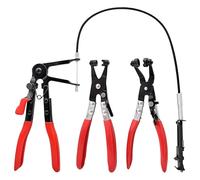 Nankoyal Set Pinze Per Fascette - Kit Fascette Tubo Acqua - Set 3 Pinze Lunghe Per Tubi Per Riscaldamento Motore Elettrico Idraulico Auto