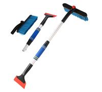 Nankoyal Spazzola per la pulizia invernale del parabrezza, spazzola telescopica per la pulizia del parabrezza, per rimuovere il ghiaccio e la neve, per SUV, berline, camion, minivan, pick-up