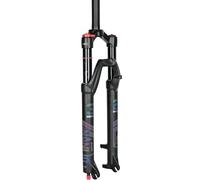 NANLIO Sospensione per bicicletta da 26/27,5/29 pollici Air Fork Rebound Adjustment MTB Straight RL/LO Mountain Fork per bici QR 100x9MM (MATE-26Straight-manuale)