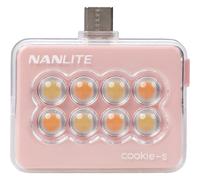 Nanlite cookie-s LED Mini Light (rosa corallo)