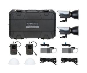 Nanlite FC-120B 2KIT-PT kit di illuminazione con 2 proiettori da studio e da reportage