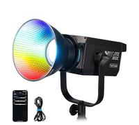 NANLITE FS-300C 300w RGB Studio Spotlight, 2700K-7500K, APP Control, Led Video Light Bowens Mount per fotografia, Videografia, Live Streamer, creazione di contenuti