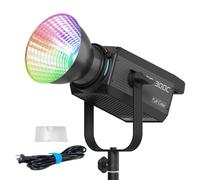 Nanlite FS-300C, Faretto LED RGBW Professionale, Illuminazione Spot