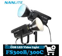 Nanlite FS-300C FS-300B Luce video da 2700K a 7500K LED Monolight per fotografia Luce di riempimento CRI 95 TLCI 94 con controllo app