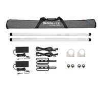Nanlite Lampada a Luce Continua PavoTube II 30XR RGB Kit 2 Pezzi