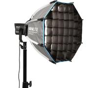 NANLITE SB-FMM-O-40 Softbox ottagonale da 40 cm per luci LED con montaggio FM, aste ad apertura rapida, griglia per uova e borsa per il trasporto, modificatore di luce morbida avvolgente per serie