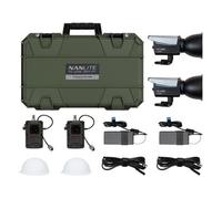 Nanlite Set di illuminazione FC-120C 2KIT-PT