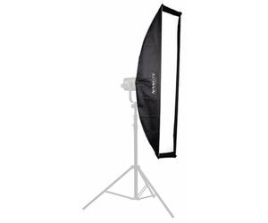 Nanlite Softbox a striscia SB-ST-140x30, 140x30 cm, per Forza 300 / Forza 500, in iffusore e borsa di protezione