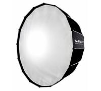 Nanlite Softbox parabolico Easy-up SB-PR-120Q, 120 cm, per Forza 300 / Forza 500, incl. diffusore e borsa di protezione
