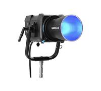 Nanlux Evoke 900C ST-KIT con proiettore da studio Evoke 900C a colori. Potenza nominale 940 W. Con tecnologia di miscelazione a sei colori RGBLAC LED: Rosso/