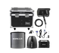 Nanlux Lampada Continua EVOKE 2400B Kit Bi-Color con Soft Case