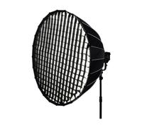 Nanlux Softbox parabolico 150cm Nero Circolare per EVOKE