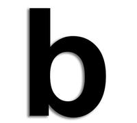 nanlyiau 3in/7.5cm numero civico esterno adesivo numeri civici numero numero civico esterno di acciaio in Solido Acciaio Inossidabile SUS304(3inb)