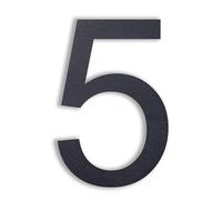 nanlyiau 8in Numeri civici numero civico esterno antracite Numero di acciaio Numero civico esterno di acciaio in Solido Acciaio Inossidabile 304,Aspetto Fluttuante(7016 8in5)