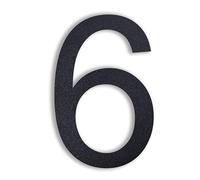 nanlyiau 8in Numeri civici numero civico esterno antracite Numero di acciaio Numero civico esterno di acciaio in Solido Acciaio Inossidabile 304,Aspetto Fluttuante(7016 8in6)