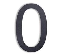 nanlyiau 8in Numeri civici numero civico esterno nero Numero di acciaio Numero civico esterno di acciaio in Solido Acciaio Inossidabile 304,Aspetto Fluttuante(black 8in0)