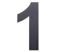 nanlyiau Numeri civici RAL 7016 4in/10.2cm Numero Numero di acciaio Numero civico esterno di acciaio in Solido Acciaio Inossidabile 304,Aspetto Fluttuante (7016 4in1)