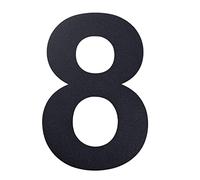 nanlyiau Numeri civici RAL 7016 5in/12.5cm Numero Numero di acciaio Numero civico esterno di acciaio in Solido Acciaio Inossidabile 304,Aspetto Fluttuante (7016 5in8)