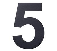 nanlyiau Numeri civici RAL 7016 5in/12.5cm Numero Numero di acciaio Numero civico esterno di acciaio in Solido Acciaio Inossidabile 304,Aspetto Fluttuante (7016 5in5)