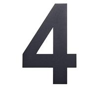 nanlyiau Numeri civici RAL 7016 6in/15.3cm Numero Numero di acciaio Numero civico esterno di acciaio in Solido Acciaio Inossidabile 304,Aspetto Fluttuante (7016 6in4)