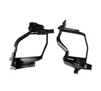 NaNMiBHd Faro Lente Paralume Copertura per BMW per Serie 5 E60 per E61 per M5 2003 2004 2005 2006 2007-2010 Coppia Copri Lente Faro Anteriore Guscio Paralume Trasparente(2X Headlight Bracket)