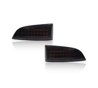 NaNMiBHd Laterale Indicatore Direzione Per Megane 3 Per MK3 Per Laguna Per Fluence 2 Pezzi Dinamica Blink Flow Ambra LED Specchietto Laterale Indicatori Direzione Indicatore Laterale