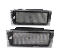 NaNMiBHd Luci Targa Posteriori per Megane 2 per Clio per Laguna per 3 per Twingo per Master per Vel per Satis Pezzi LED per Auto Luce Targa