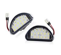 NaNMiBHd Luci Targa Posteriori per Toyota per Aygo 2005 2006 2007 2008 2009 2010 2011 2012 2013 2014 Numero di Licenza LED Luce Targa 12V Bianco 81270-0H010 2pcs