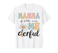 Nanna di Little Miss Onederful, primo compleanno, Daisy Lover Maglietta