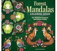 Nanna Rosengren Forest Mandalas Coloring Book (Tascabile)