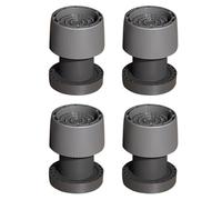 NANNAN3360 Rialzi per Mobili da 4 Pezzi Gambe di Supporto Grigie Rialzi per Letti Regolabili Aggiunge 5-7 cm di Altezza Piedini per Divano Pesanti, per Sgabello Tavolo Sedia Scrivania
