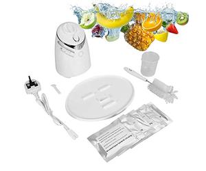 Nannday Maschera facciale Macchina, Macchina per la Produzione di Maschere per Il Viso, vaporizzatore Automatico di collagene Fresco Fai-da-Te di collagene e Frutta(EU)