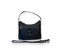 Nannini Firenze Borsa Donna 100% Pelle con tracolla Linea Penelope art. 18417 (Nero)